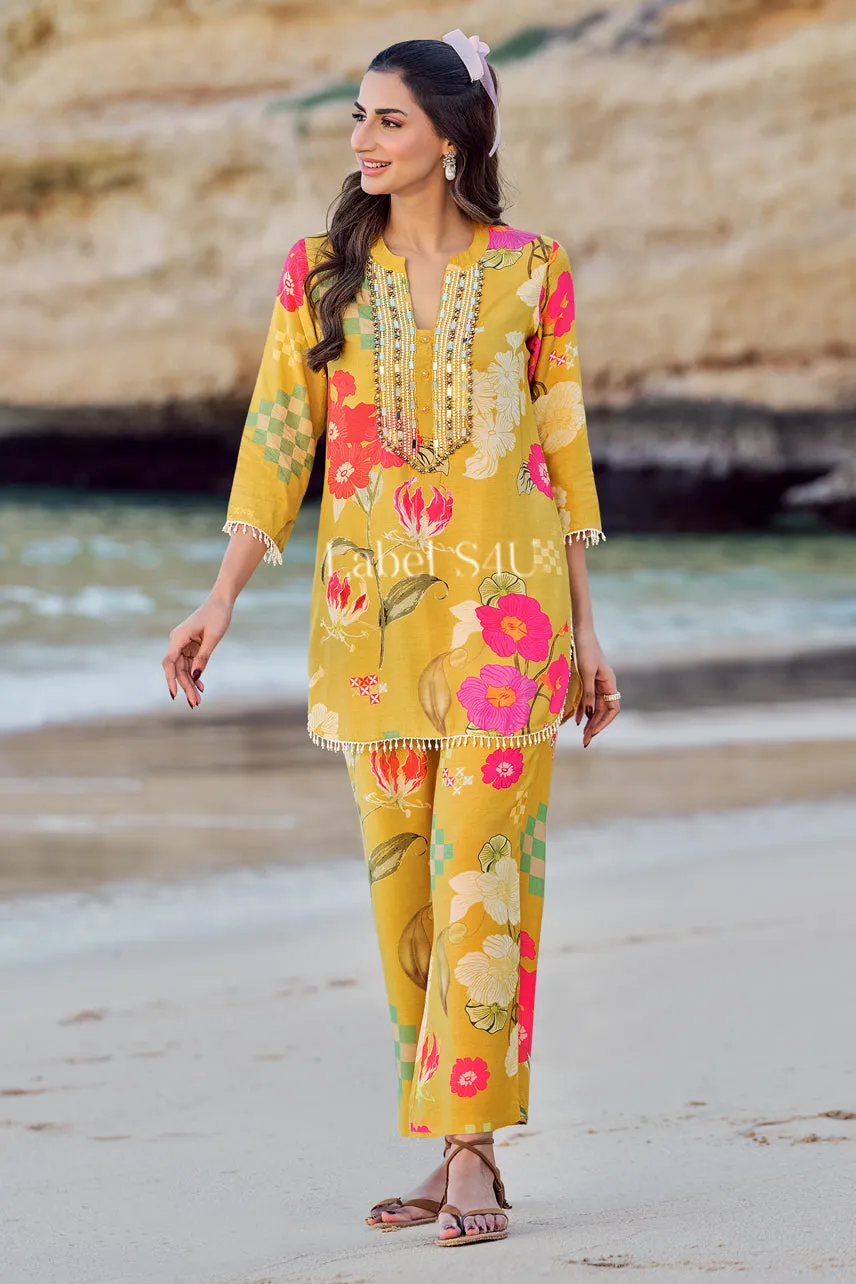 Sunkissed Charm-Co-ord Set