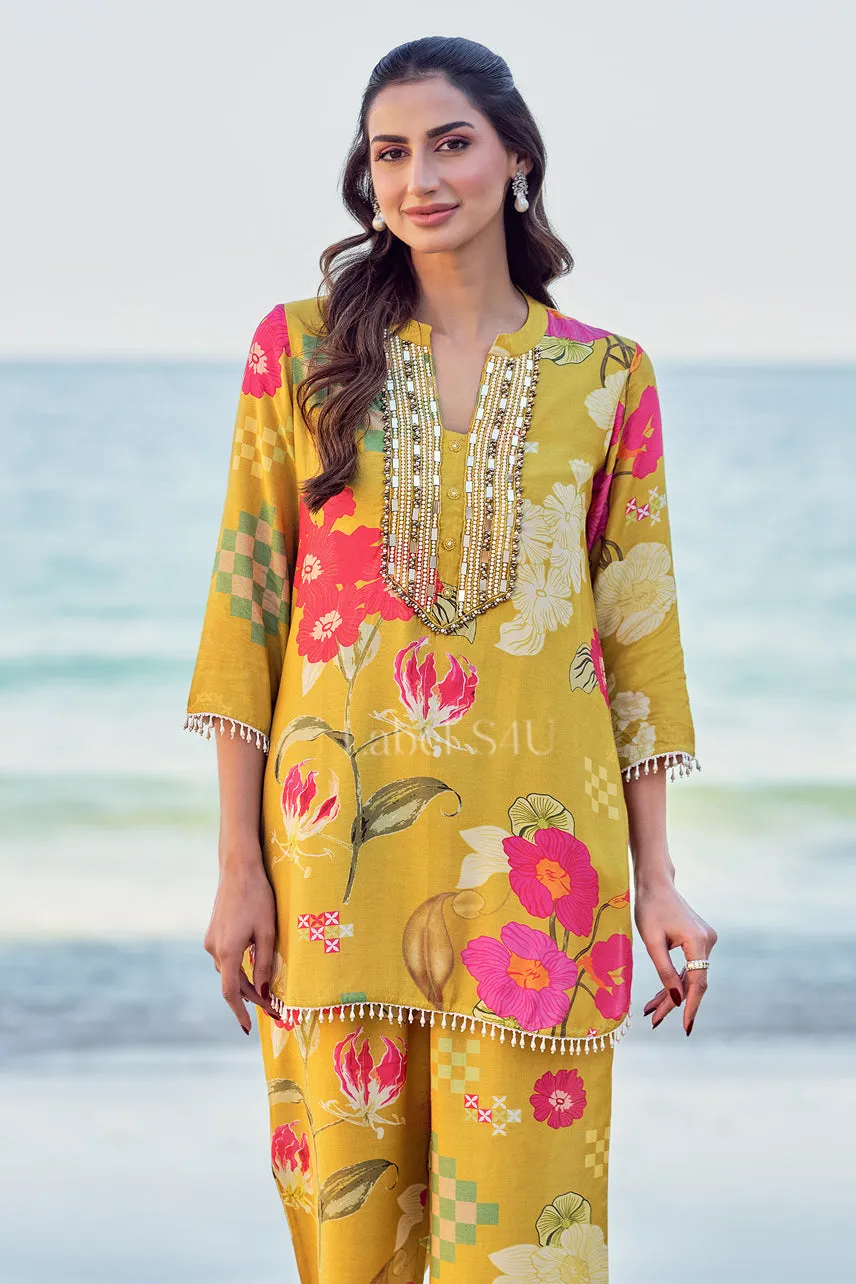 Sunkissed Charm-Co-ord Set
