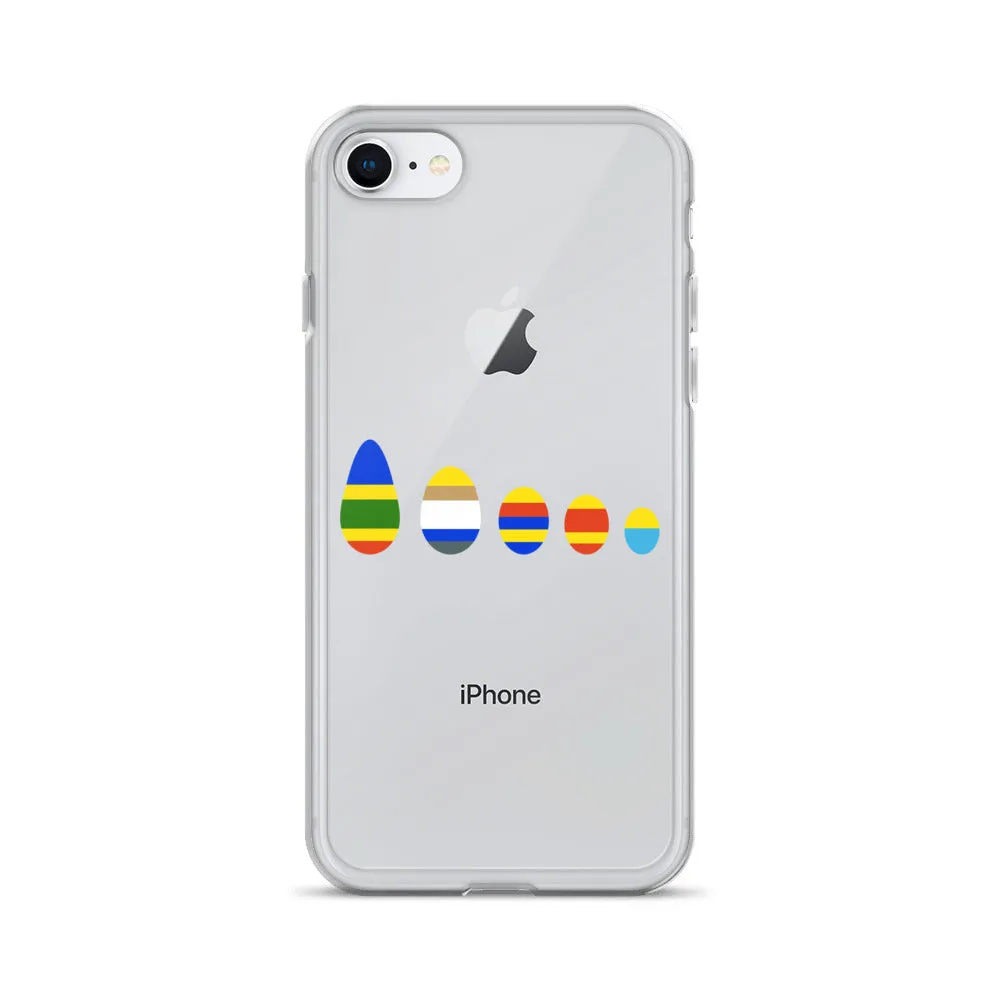 The Simpsons Eggs iPhone Case