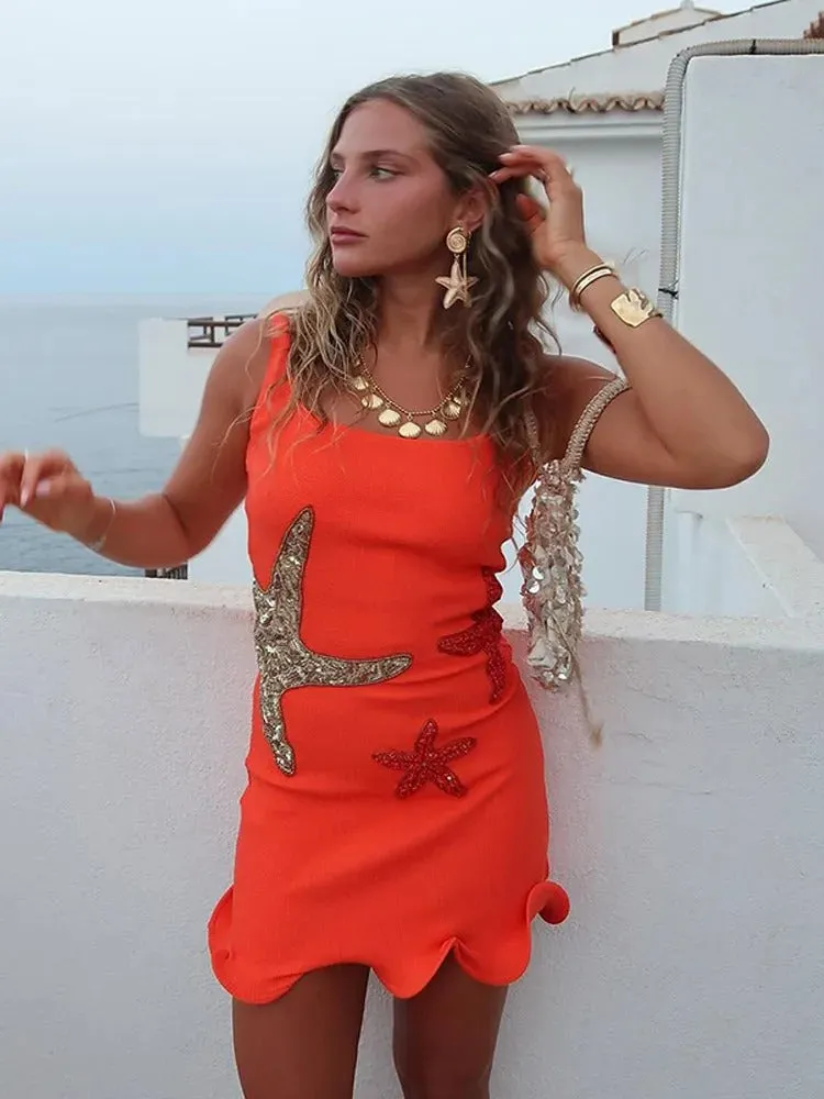 Thea | Embellished Mini Dress