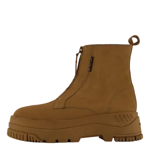 Tjw Zip  Up Flatform Nubuck Bo Light Sepia Brown