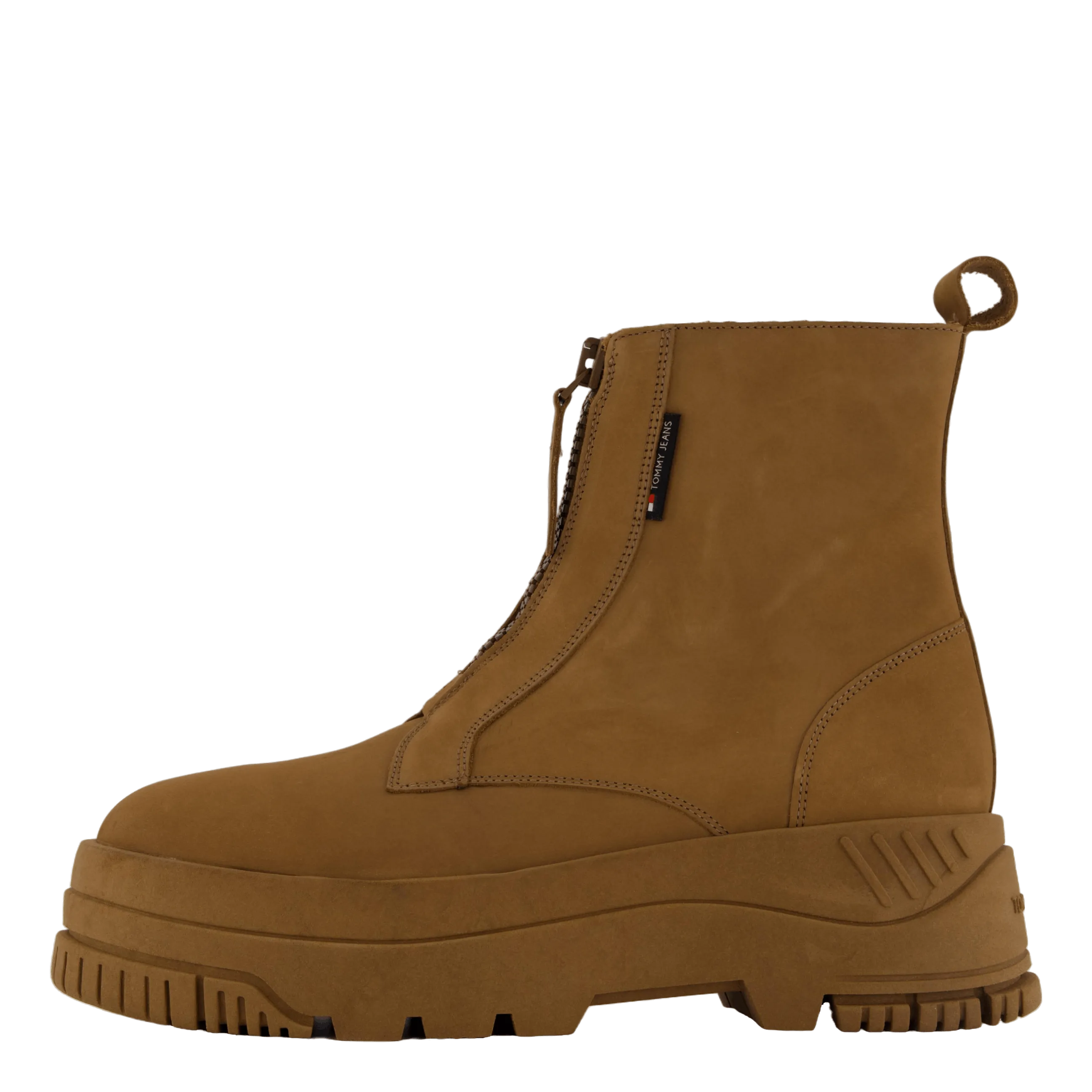 Tjw Zip  Up Flatform Nubuck Bo Light Sepia Brown