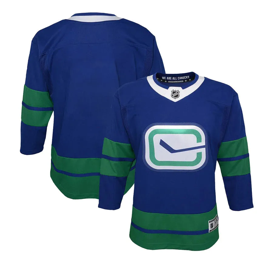 Toddler Premier Jersey - Vancouver Canucks - Blank
