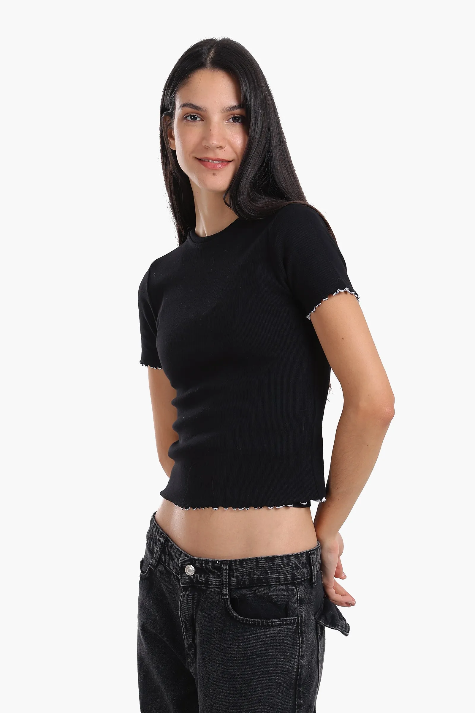 Top with Colored Edges