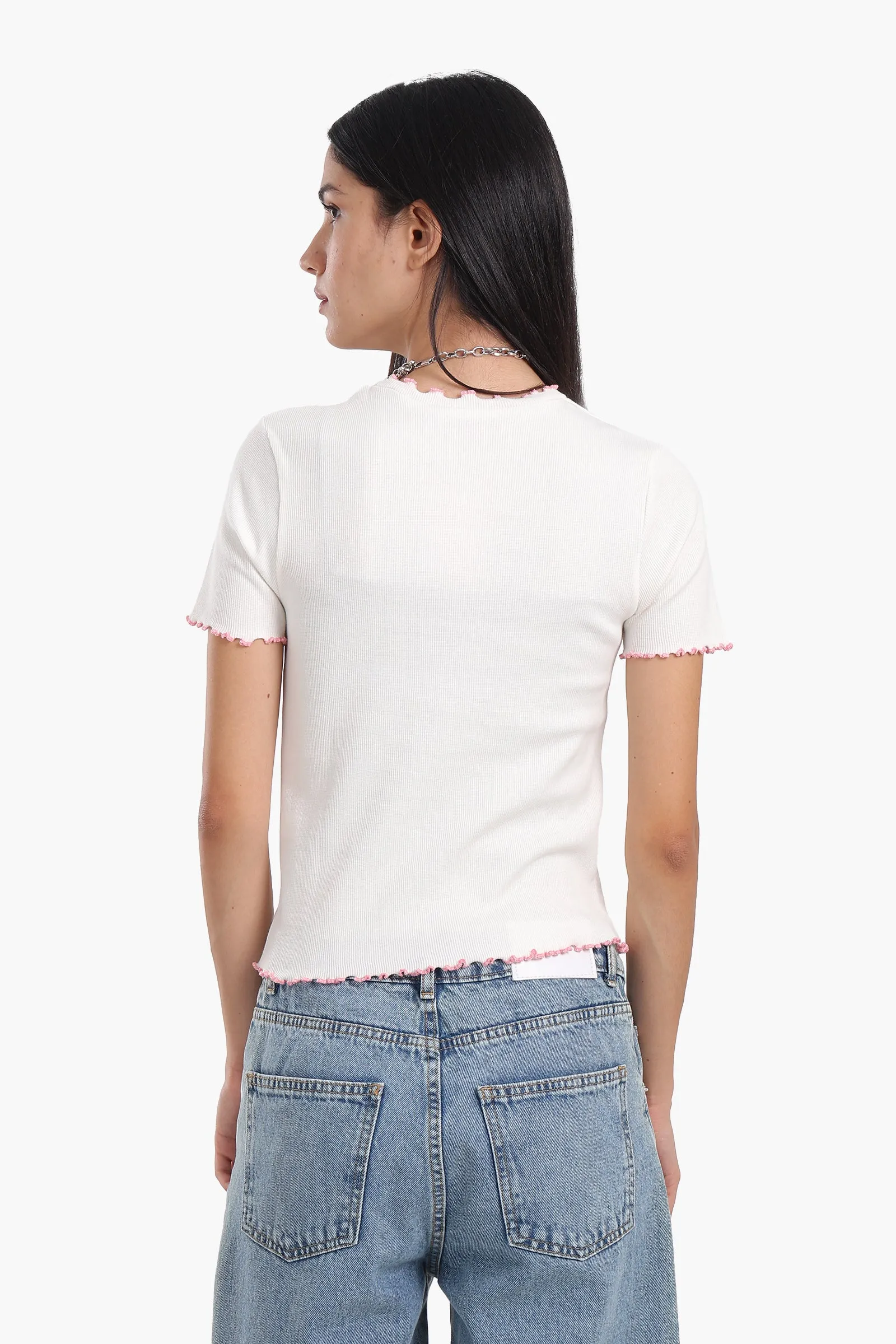 Top with Colored Edges