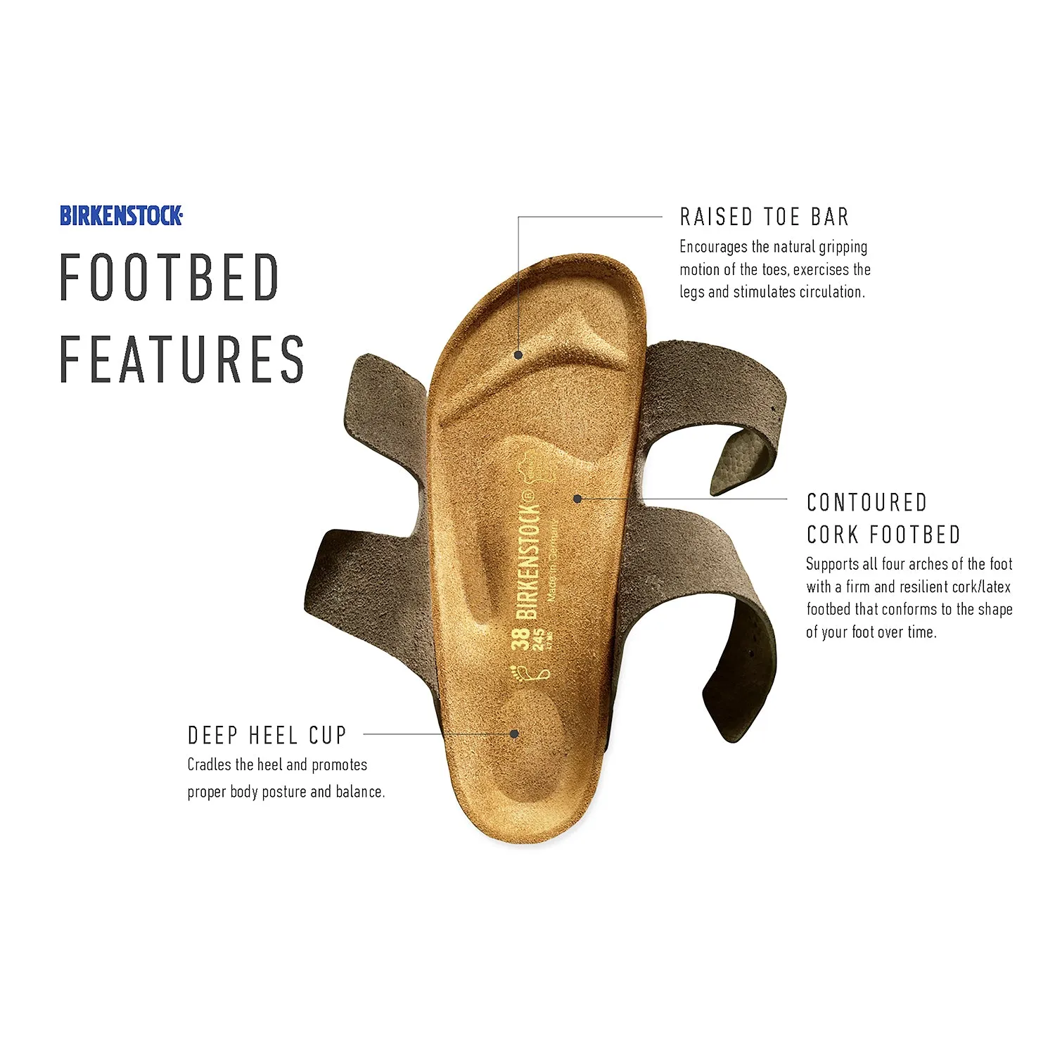 Unisex Birkenstock Arizona Habana Oiled Leather