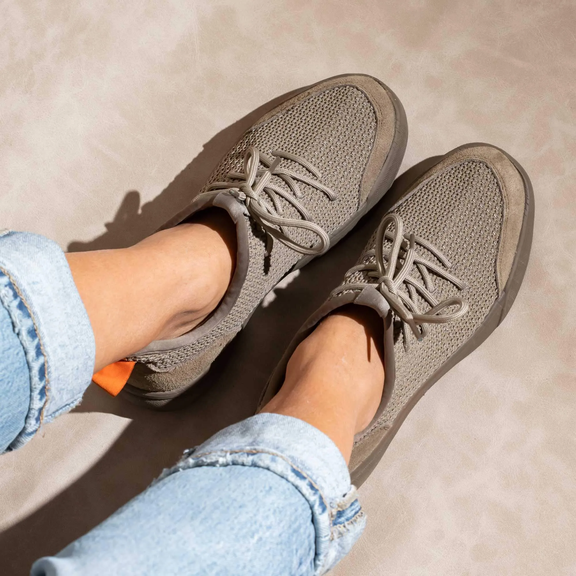 Versaknit Taupe Unisex Sneaker