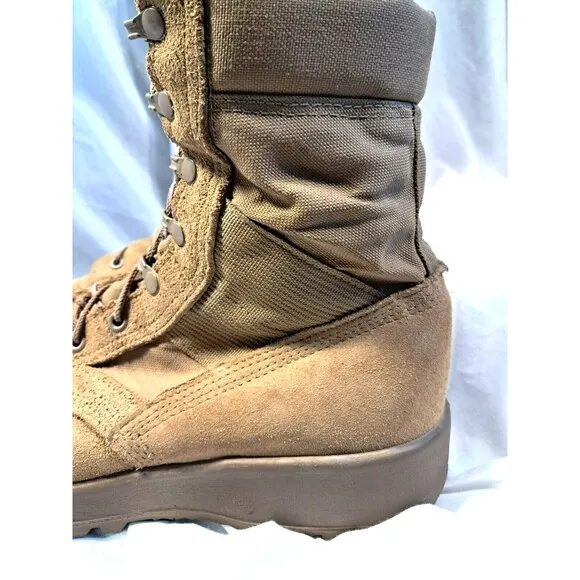 Vibram 798 Hot Weather Army Combat Boot Coyote SPE1C1-17-D-1004 Size 10 R EUC