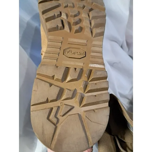 Vibram 798 Hot Weather Army Combat Boot Coyote SPE1C1-17-D-1004 Size 10 R EUC