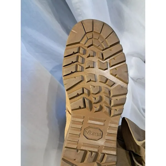 Vibram 798 Hot Weather Army Combat Boot Coyote SPE1C1-17-D-1004 Size 10 R EUC