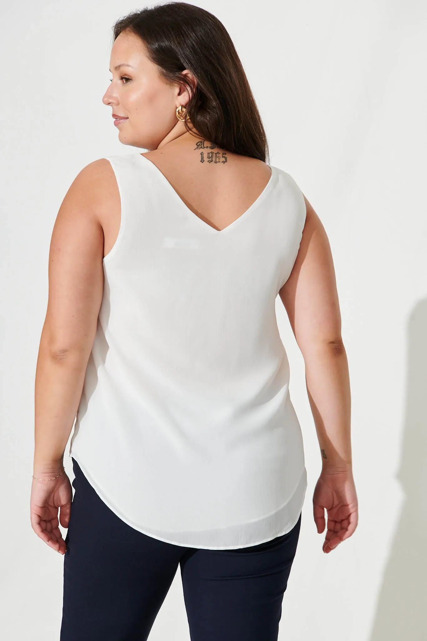 White Urban Blouse