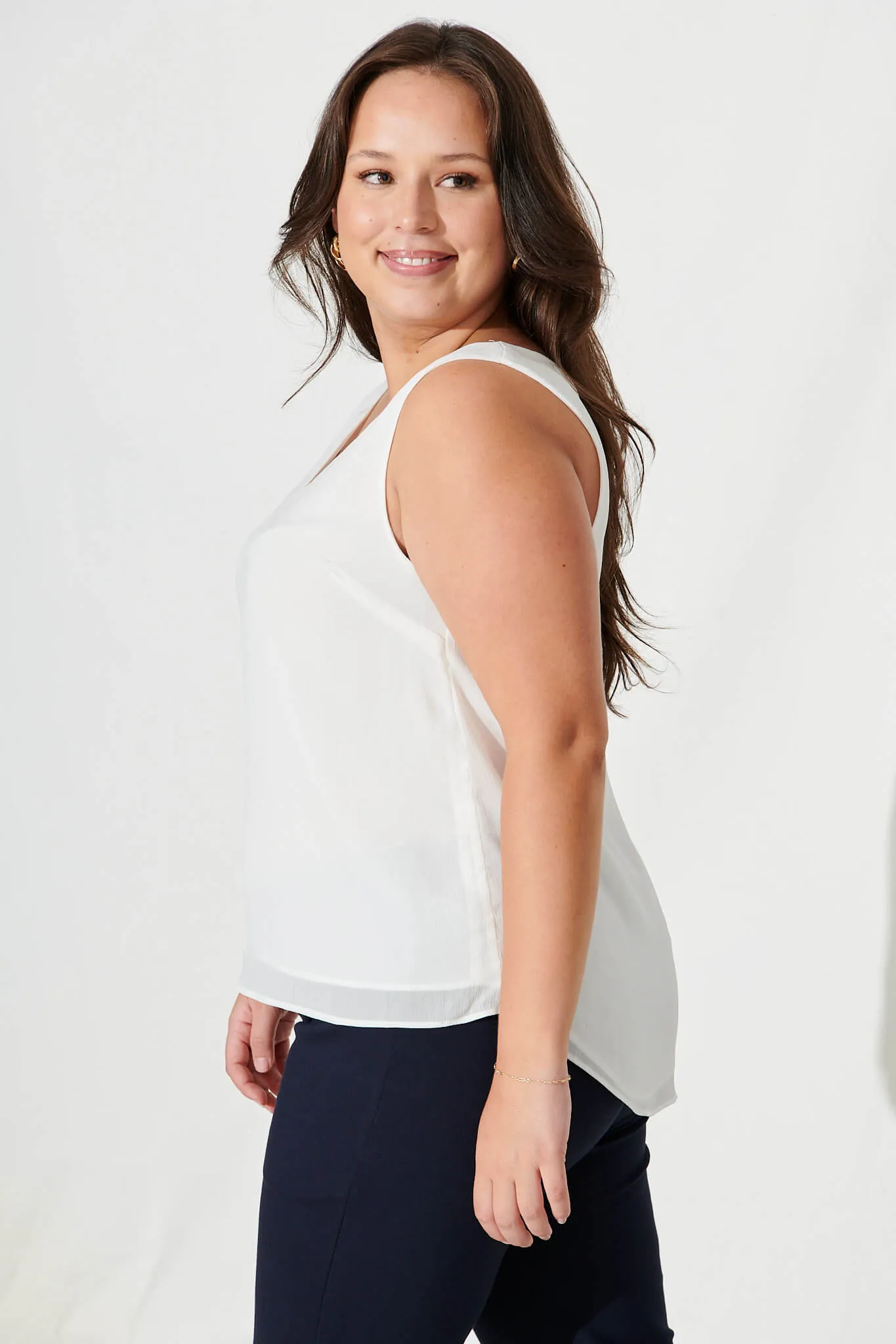 White Urban Blouse