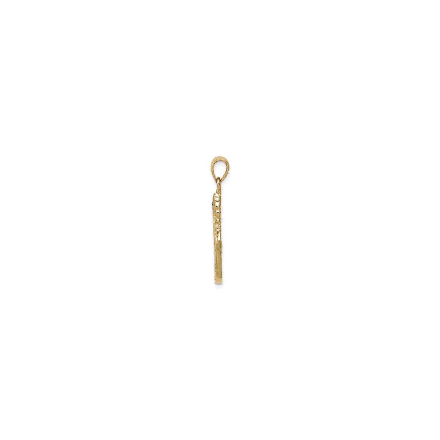 Winged Sneaker Pendant (14K)