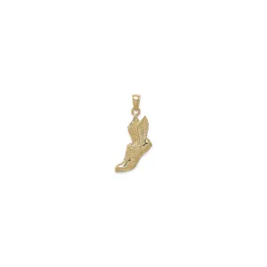 Winged Sneaker Pendant (14K)