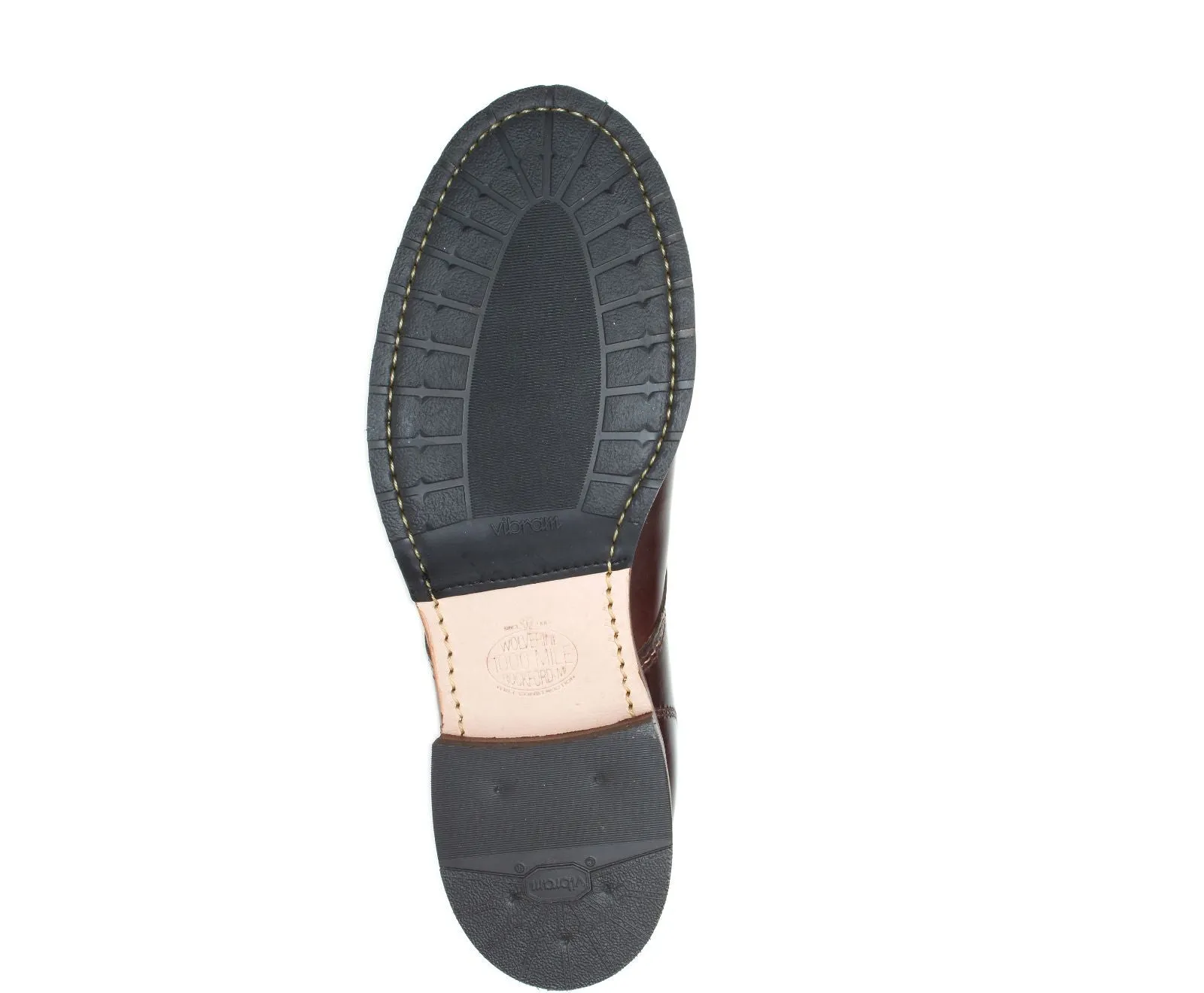 【Wolverine 1000 Mile】新版大底蓋頭 哈瓦那棕／Cap-Toe Classic Boot