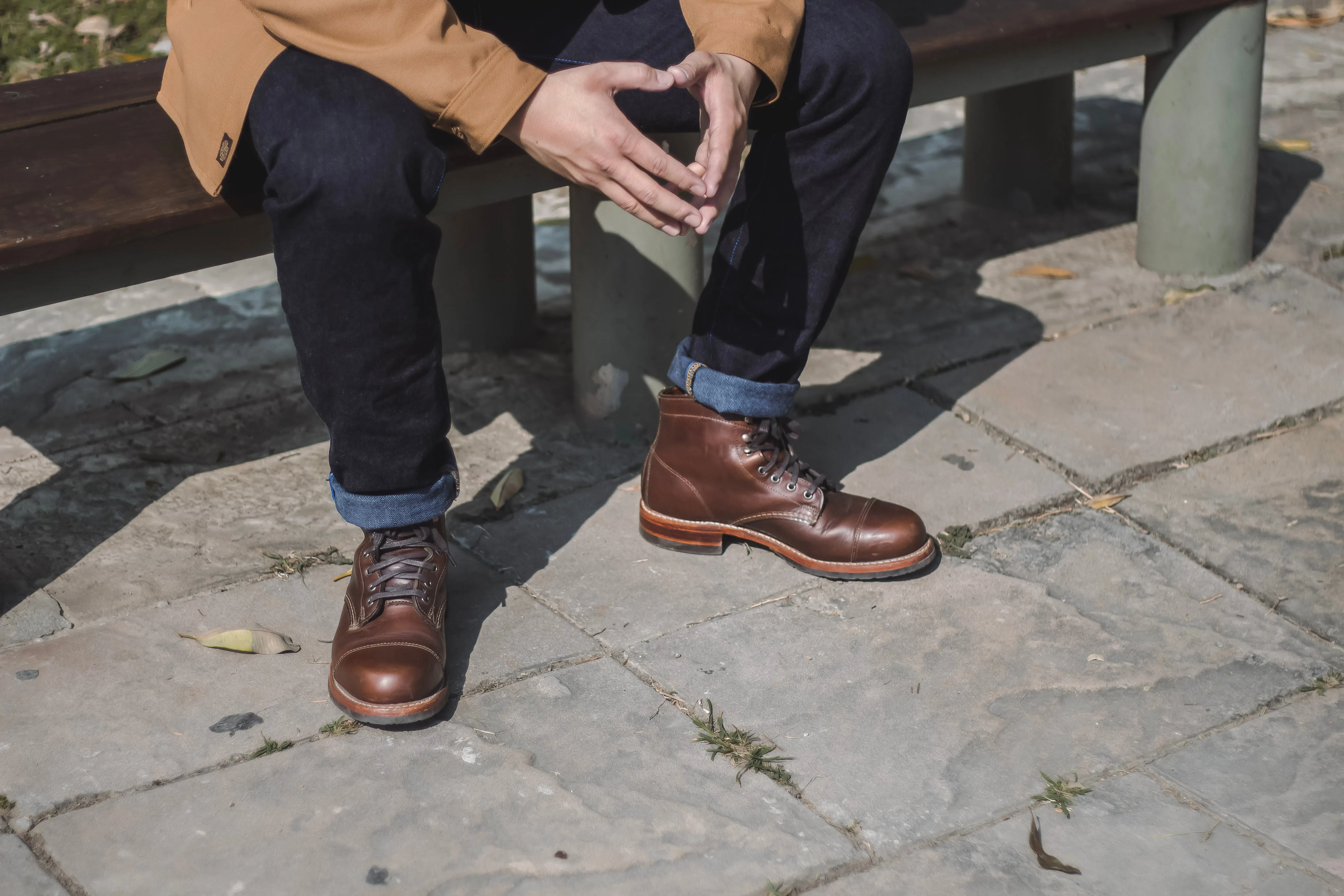 【Wolverine 1000 Mile】新版大底蓋頭 哈瓦那棕／Cap-Toe Classic Boot
