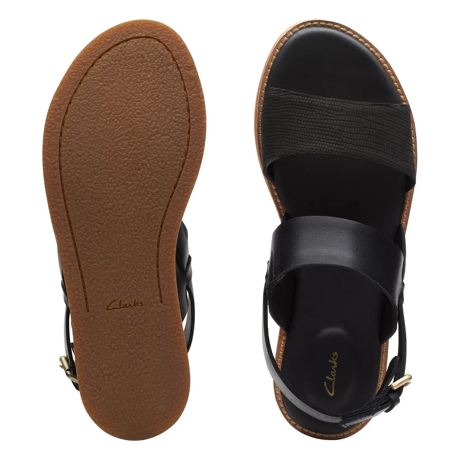 Womens - Karsea Strap Black Combi