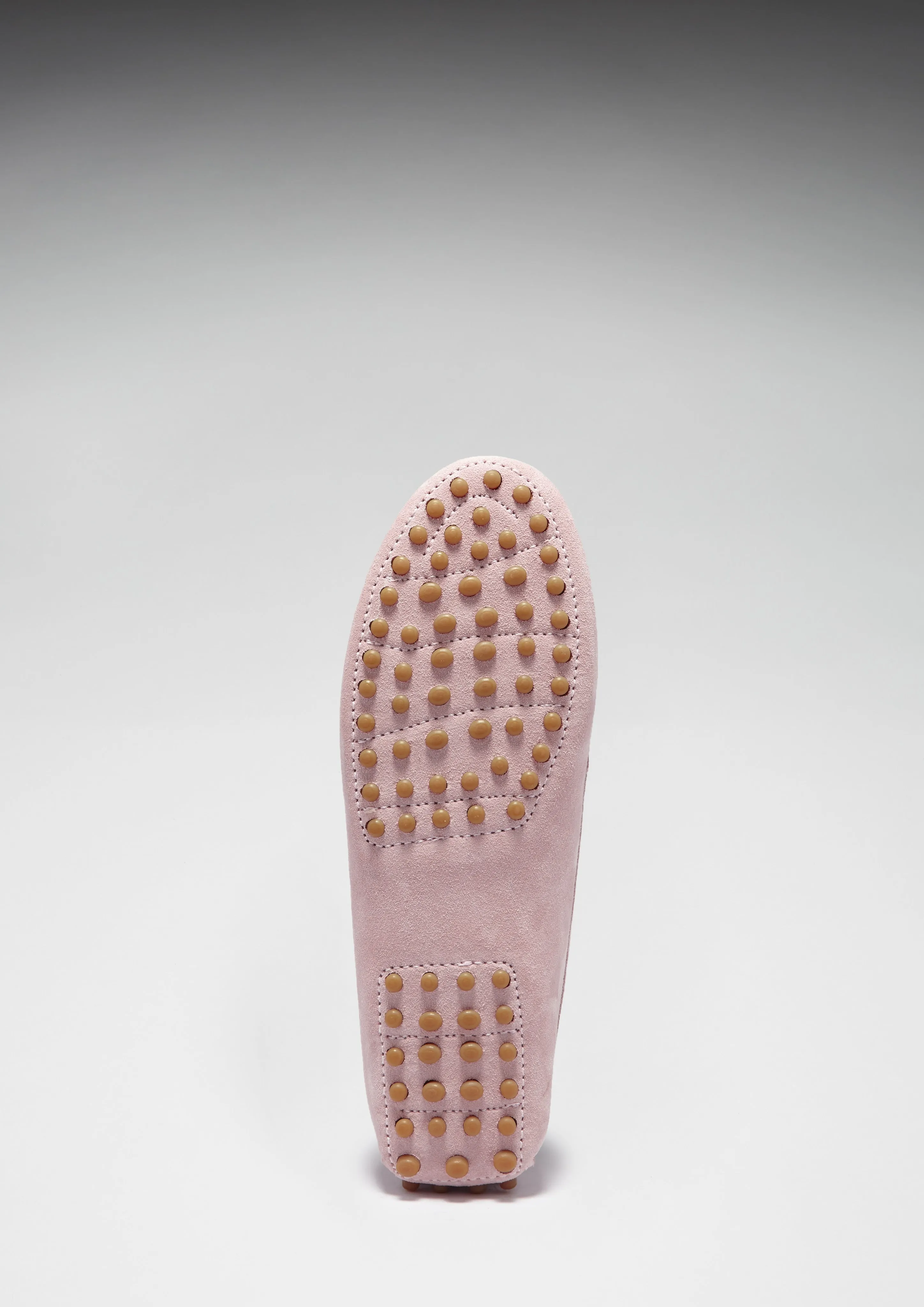 Women's Penny Driving Loafers, ice pink suede
