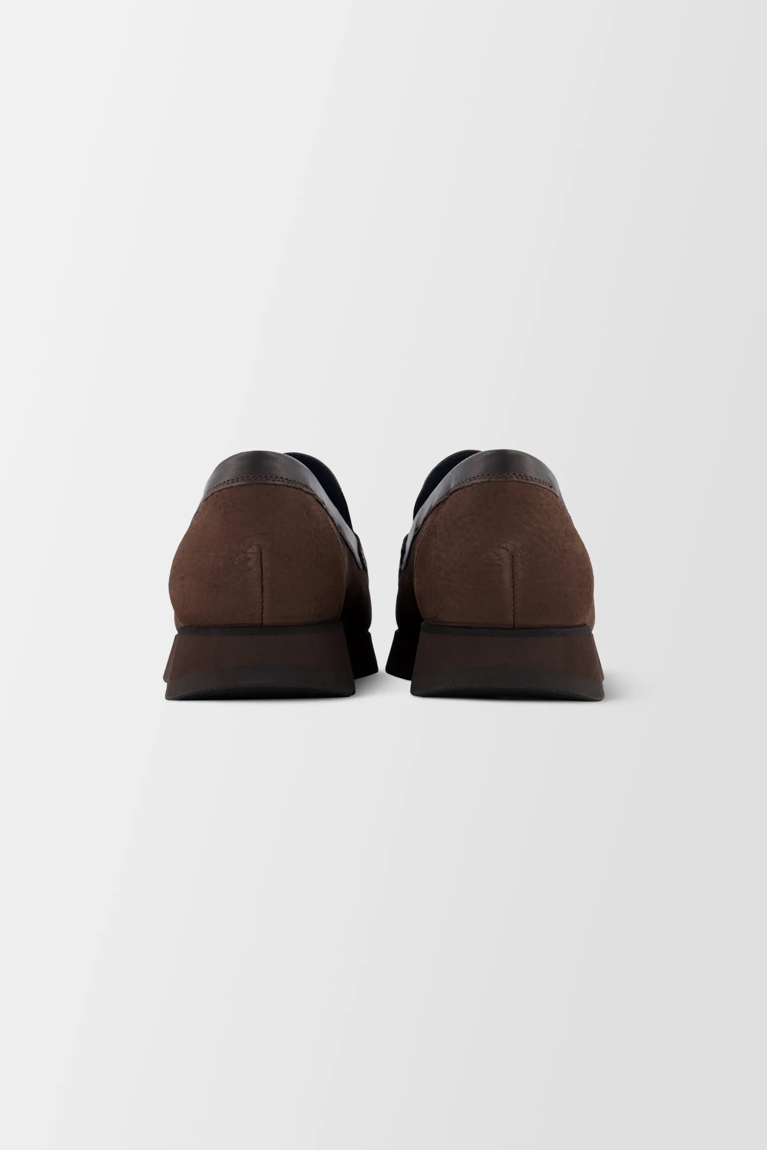 Zilli Graine Brown Nubuck Loafers